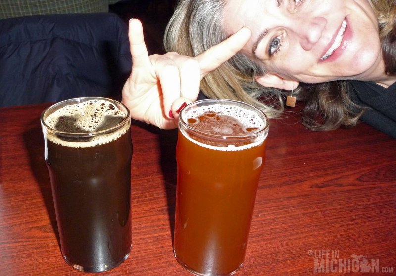 Brenda rocks out with the Brown and Porter offerings