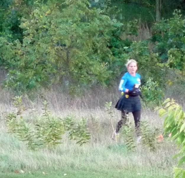 Brenda Sodt Foster finishing Dirts Revenge DWD