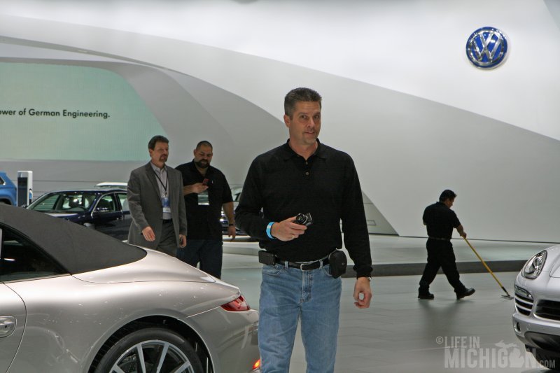 Jeff is amazed at the cars