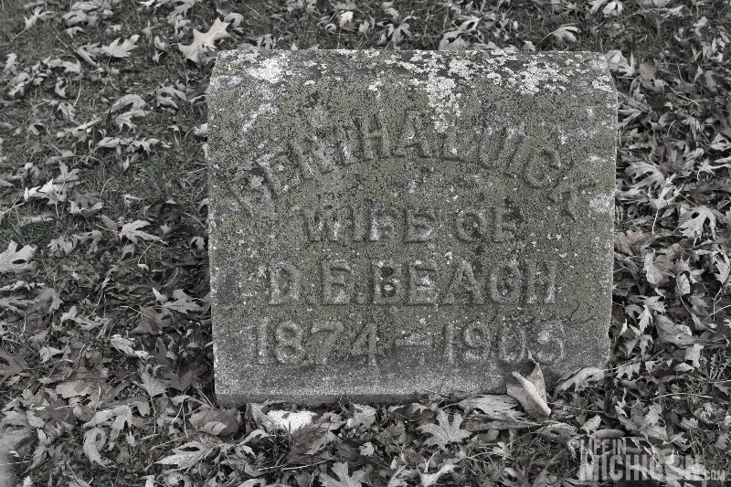 Bertha Luick (wife of D.E. Beach) 