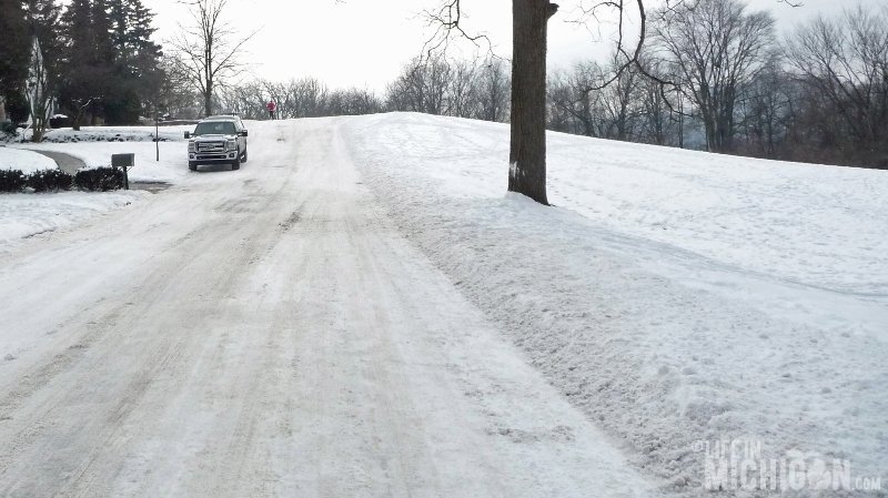 Michigan Winter Running