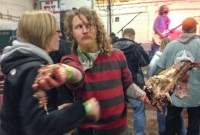 Dude with CARCASS!