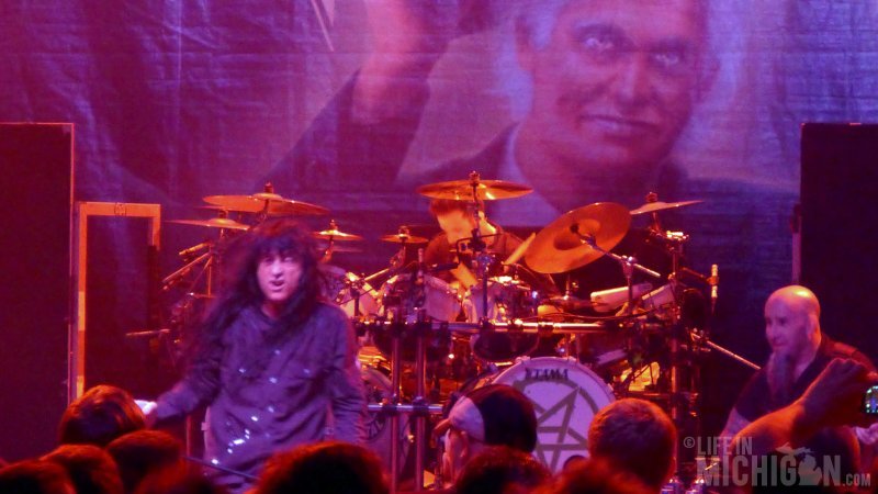 Joey, Charlie and Scott of Anthrax