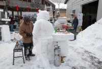 Naughty Snow Sculptures, Dark Horse Taproom Staff Beer Contest