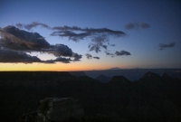 Waiting for the Sunrise on the North rim of the Grand Canyon