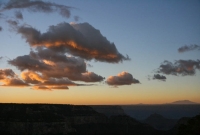 Whimsical clouds on the North Rim