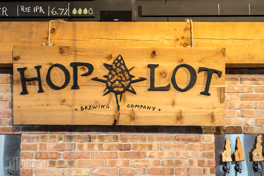 Grand Traverse - Hop Lot Brewing in Suttons Bay - Grand Traverse Bay Beer Tour