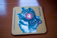 Griffin Claw Brewing coaster
