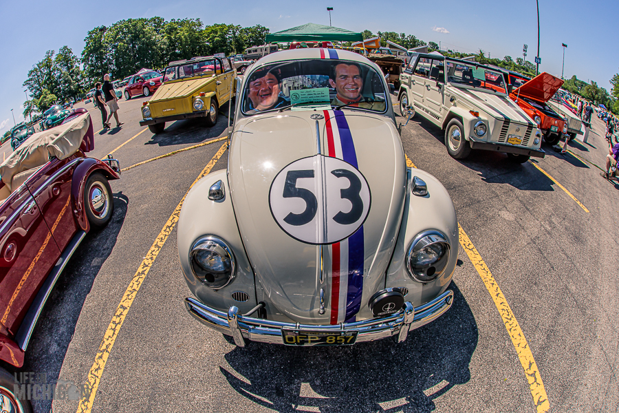 Michigan Vintage Volkswagen festival - Herbie