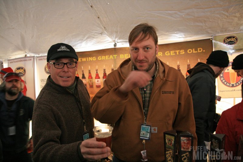 Founder's serving up some great beers!