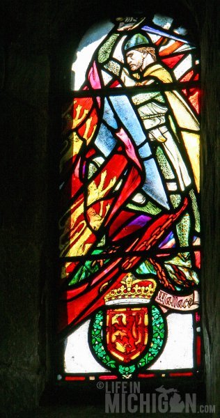 William Wallace in St. Margare's Chapel - Edinburgh Castle