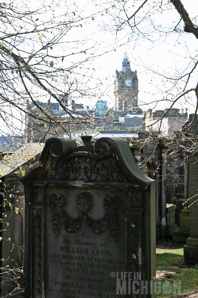Cemetery Edinburgh Scotland