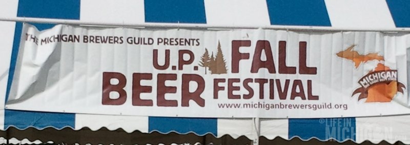 UP Beer Festival Sign