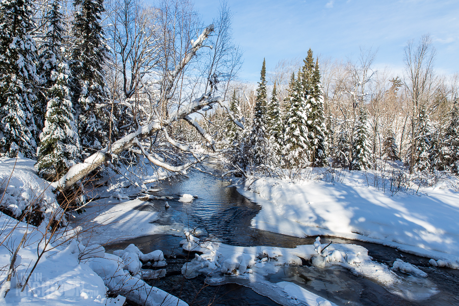 Best of Life In Michgian 2015 - Yellow Dog River Snowshoe - U.P. Winter - 2014 - 15