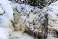Yellow Dog River Snowshoe - U.P. Winter - 2014 -12
