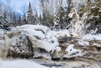 Yellow Dog River Snowshoe - U.P. Winter - 2014 -13