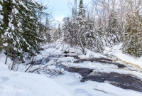 Yellow Dog River Snowshoe - U.P. Winter - 2014 -6