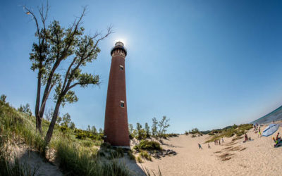 Little Sable Point Lighthouse in Mears Michigan