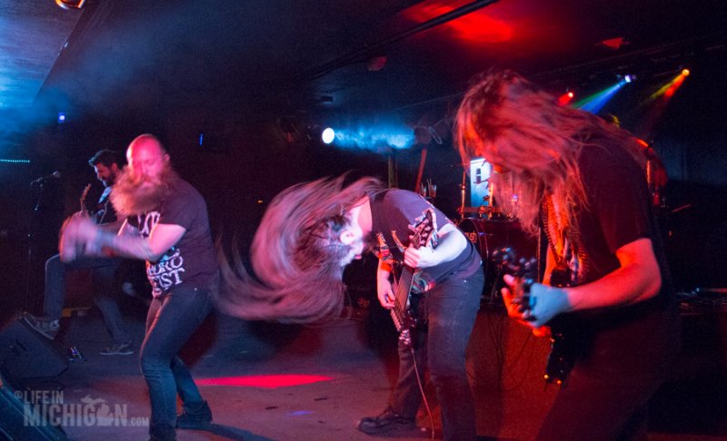The Absence Unleashing The Maelstrom At The Token Lounge Life In Michigan